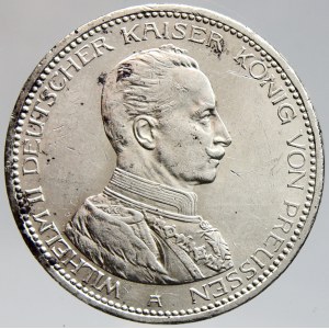 Prusko. Vilém II (1888-1918). 5 M 1914 A. skvrny