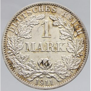 Drobné mince císařství. 1 M 1911 A. n. hr.
