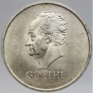 Výmarská republika. 3 RM 1932 E Goethe