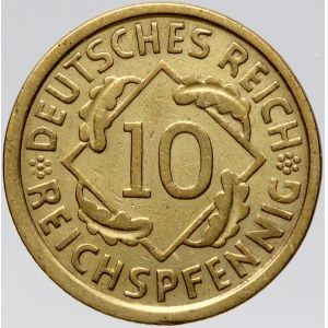 Výmarská republika. 10 rpf. 1926 G