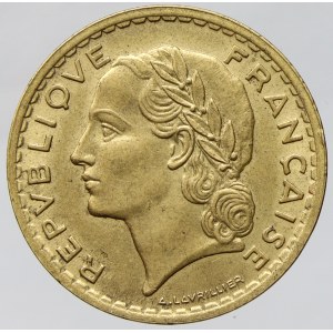 Francie. III. republika (1871-40). 5 Fr. 1940, ražba pro kolonie. KM-888a.1