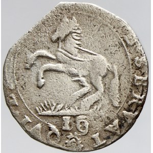 Itálie - Mantova. Ferdinand Karel Gonzaga (1669-1707). ½ lira (10 soldi / cavallotto) b.l. C.N.I.-69/71, Bignotti-18...