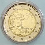 San Marino. 2 € 2016 Donatello, orig. plast. + papírový obal