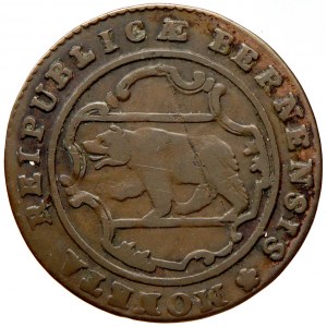 Švýcarsko - Bern. ½ batzen 1798. KM-91