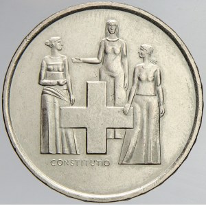 Švýcarsko. 5 frank 1974. KM-52