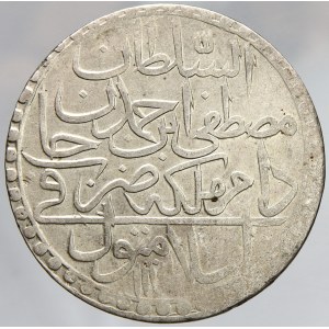 Turecko. Mustafa III. (1757-74). 2 zolota AH 1171/8