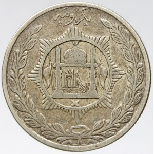 Afghánistán. Habibullah (1901-19). 1 rupie AH 1333 (1914). KM-853