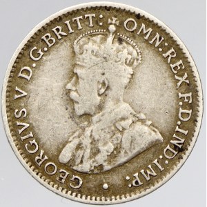 Britská západní Afrika. 3 pence 1919. KM-10