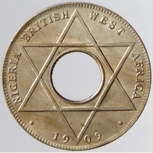 Britská západní Afrika. 1/10 penny 1910. KM-3