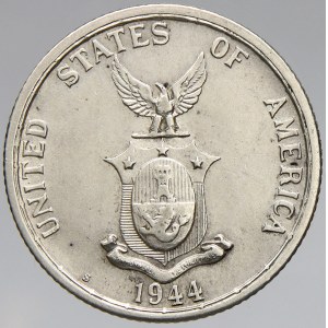 Filipíny. 50 centavos 1944S. KM-183