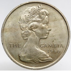 Gambie. 4 shilling 1966. KM-6