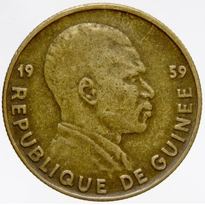 Guinea. 25 frank 1959. KM-3