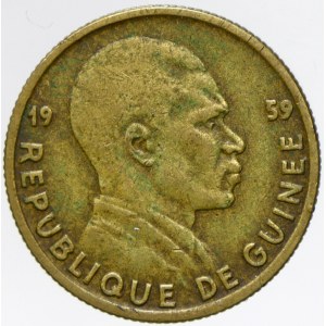 Guinea. 5 frank 1959. KM-1