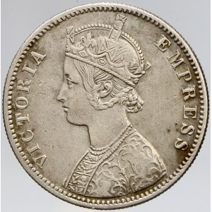 Indie - Britská. 1 rupie 1886
