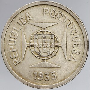 Indie - Portugalská. 1 rupie 1935
