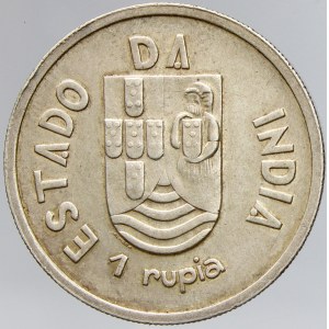 Indie - Portugalská. 1 rupie 1935