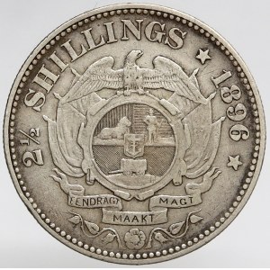 Jižní Afrika. 1/2 crown 1896