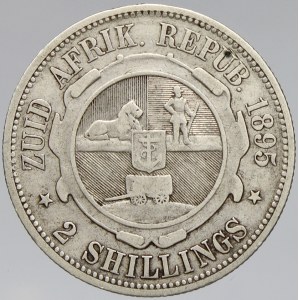 Jižní Afrika. 2 shilling 1895