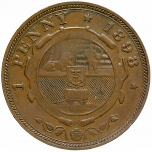Jižní Afrika. 1 penny 1898
