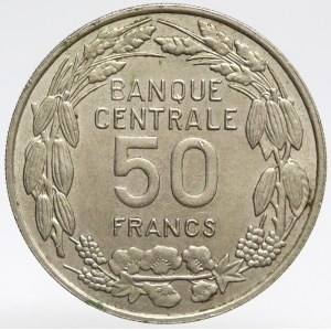 Kamerun. 50 frank 1960. KM-13