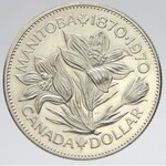 Kanada. 1 dollar 1970 Manitova, pův. plexi obal a etue. KM-78