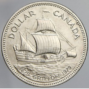 Kanada. 1 dollar 1979 Griffon. KM-124