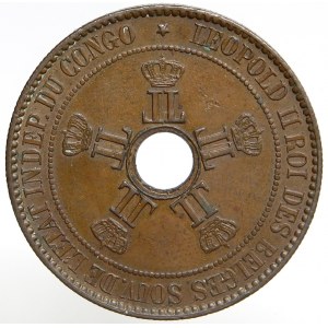 Kongo - Belgické. 10 c. 1888