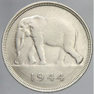 Kongo - Belgické. 50 frank 1944. KM-27