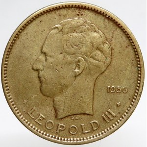 Kongo - Belgické. 5 frank 1936. KM-24