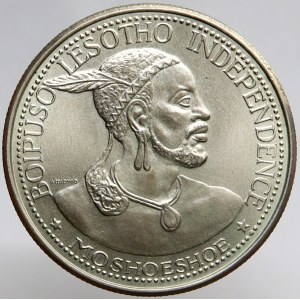Lesotho. 50 lisente 1966. KM-4.1