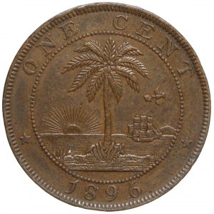 Liberie. 1 c. 1896. KM-5
