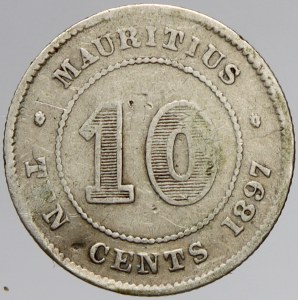 Mauricius. 10 c. 1897