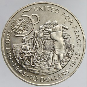 Namibie. 10 dollar 1995. KM-9