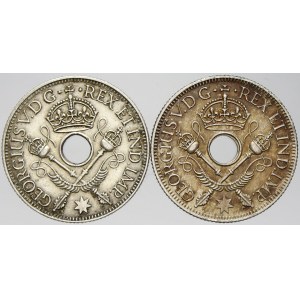 Papua - Nová Guinea. Jiří V. 1 shilling 1935, 1936