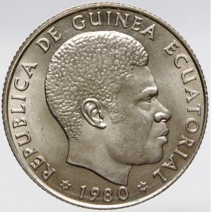 Rovníková Guinea. 50 bipkwele 1980. KM-53