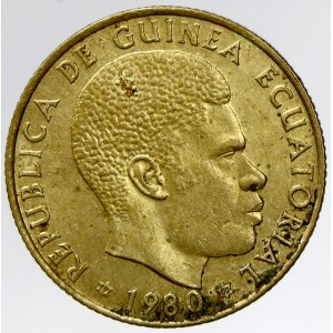 Rovníková Guinea. 1 ekwele 1980. KM-50