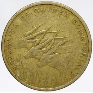 Rovníková Guinea. 25 francos 1985. KM-60