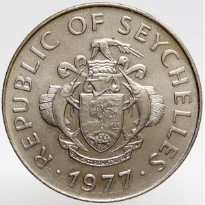Seychely. 10 rupie 1977. KM-37