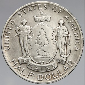 USA. ½ dollar 1920 Maine Centenial. KM-146