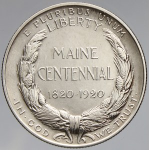 USA. ½ dollar 1920 Maine Centenial. KM-146