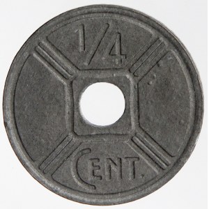 Vietnam - Francouzská Indočína. ¼ cent 1942