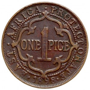 Východní Afrika. 1 piece 1898. KM-1