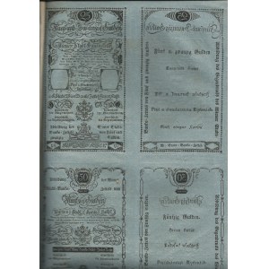 Císařský patent Františka I z 23.7.1807 k vydání 25, 50 a 100 Gulden 1806. Ri.-41-43Fa...