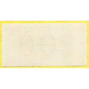 Žlutý tisk 200 (Kčs) b.d.