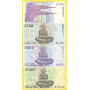 500, 2000, 5000, 10000 dinara 1991-2. s. D, B, C, B. Barac-H279, 281, 2, 3