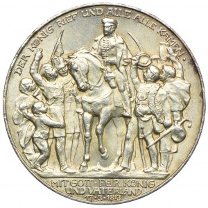 Germany, Prussia, Wilhelm II, 3 marks 1913, Berlin