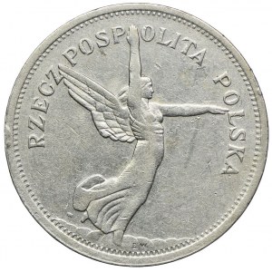 5 złotych 1928, Nike ze znakiem, Warszawa