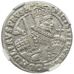 Sigismund III Vasa, ort 1623, NGC AU