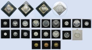 III RP, zestaw 24 KOPII Próbnych monet II RP, Parchimowicz