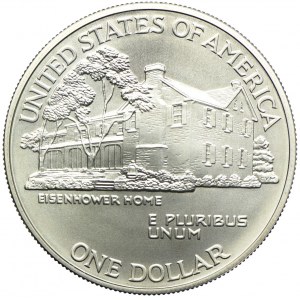 USA, 1 dolar 1990, Eisenhower